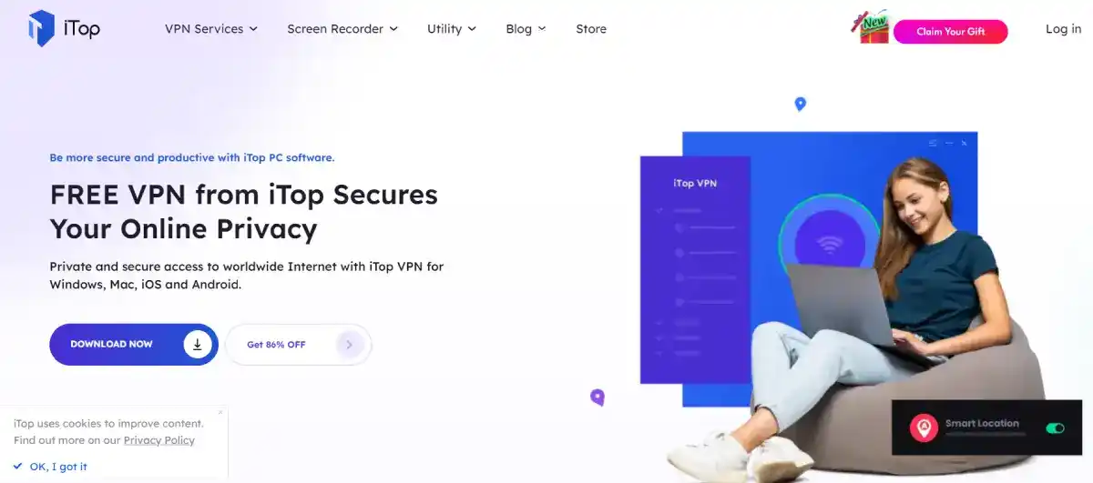 itopvpn homepage