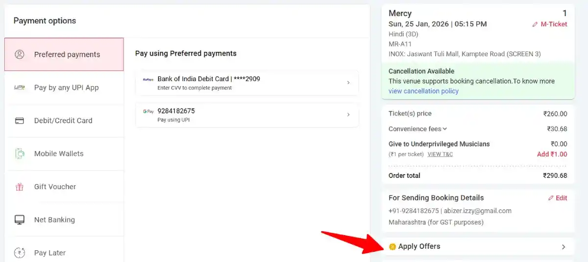 bookmyshow coupon code bookmyshow coupon code