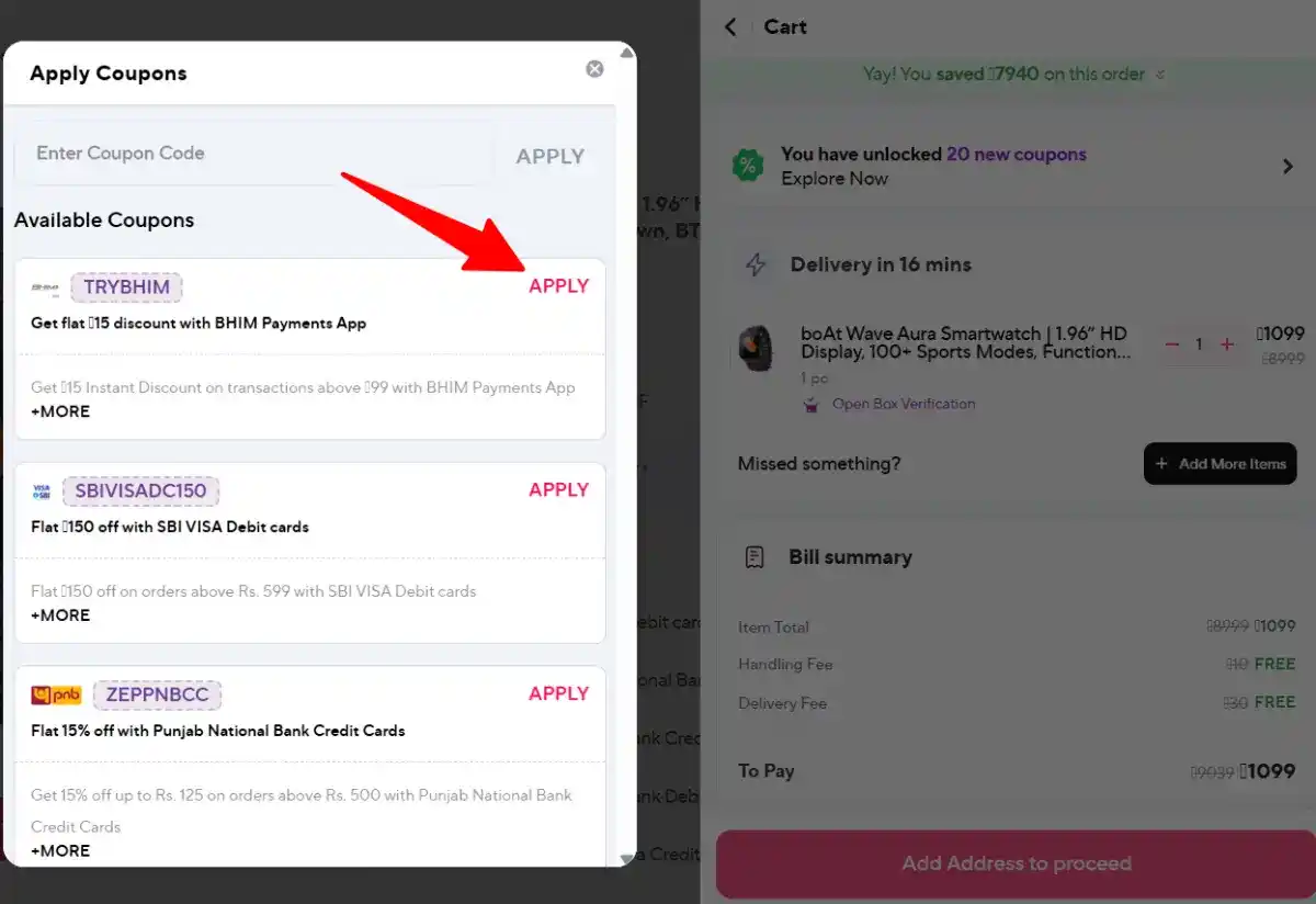 zepto checkout zepto checkout