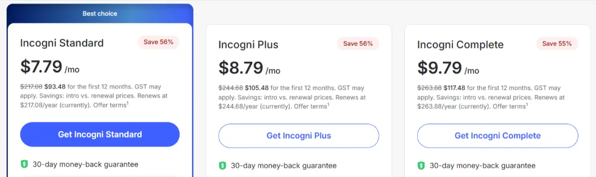 nordvpn incogni deals
