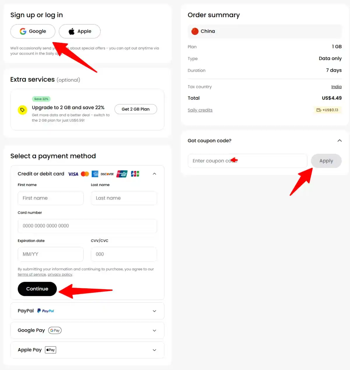 saily esim checkout saily esim checkout and saily coupon code